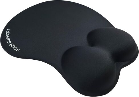 Ergonomic Gel Mouse Pad with Wrist Rest for Pressure-Relief – Orthopedic Style, Physiotherapist Recommended 10.1L x 8.5W inches in Saudi Arabia
