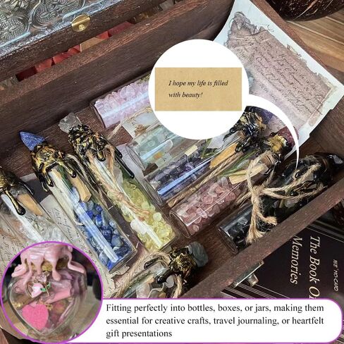 ورق تمرير صغير من ورق الرسائل 100 قطعة 1.18 × 2.36 بوصة يمنع تلطخ الحبر، أوراق رسائل عتيقة، مخطوطات صغيرة للكتابة عليها، لفافة عيد الحب لعيد الميلاد، الذكرى السنوية، ديكورات الزفاف، زجاجات الرغبات in Kuwait