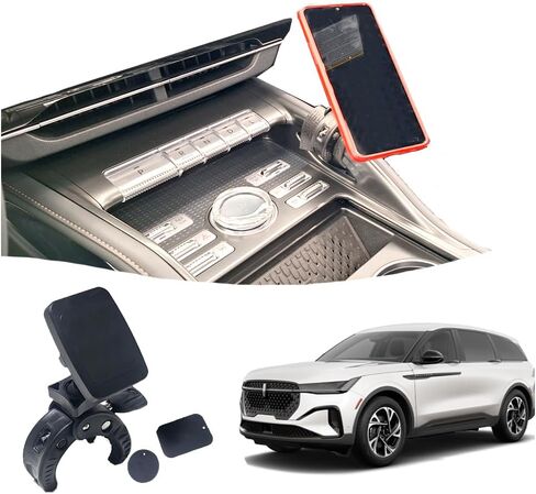 Phone Mount for Lincoln Nautilus 2024-2025 | Dashboard Phone Holder Clamps onto The Center Console (Magnetic Mag Safe) in Saudi Arabia