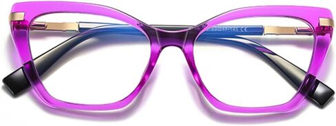 Cat Eye Blue Light Glasses Velourine in Kuwait