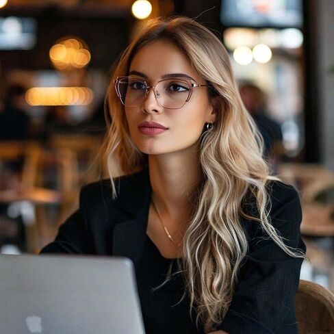Cat Eye Blue Light Glasses Liora Vale in Saudi Arabia