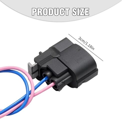 4Pcs PT2910 Ignition Coil Connector Plug Harness with Terminals, Replacement for Hyundai Accent 1.6L 2012-2020 Replacement for Kia Forte 1.8L 2014-2016, Replaces S2928 in Saudi Arabia