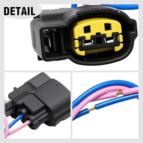 4Pcs PT2910 Ignition Coil Connector Plug Harness with Terminals, Replacement for Hyundai Accent 1.6L 2012-2020 Replacement for Kia Forte 1.8L 2014-2016, Replaces S2928 in Saudi Arabia