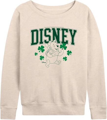 Disney Winnie the Pooh - St Patricks Day - Women's French Terry Pullover Sweatshirt in Saudi Arabia