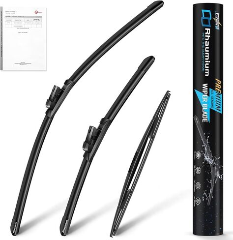 Pack of 3 Wiper Blades 26"+18"+16"; Lab Tested 500K Endurance & High/Low Temp; Optimized Pressure; Specific for Subaru Outback 2020-2025 in Saudi Arabia