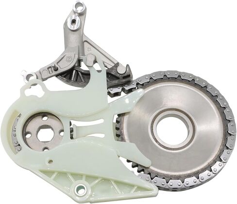 11417602647 Engine Timing Chain Oil Pump Chain Kit VVT Camshaft Sprocket Kit Compatible with 320 328 428 528 X1 X3 X4 X5 2.0 2012-2017 N20 N26 Replaced for 11367583818 11417602646 in Saudi Arabia