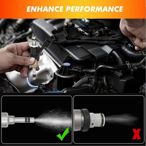 2014-2018 Fuel Injectors Fit for GMC Yukon XL/Sierra 1500, Chevrolet Tahoe Suburban Silverado 1500 2500, 4.3L V6 5.3L V8 2014 2015 2016 2017 2018 Replace 12668390 FJ1217 in Saudi Arabia