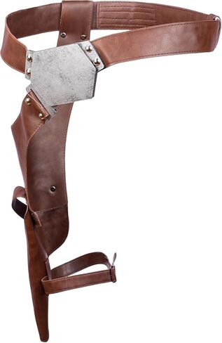 Men's Cosplay Costume Belt with Blaster Holster Halloween Cosplay Props Outfits Accessories in Saudi Arabia