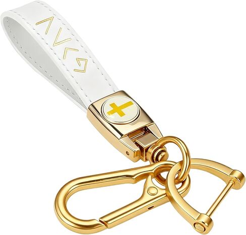 Yancorp God Is Greater Keychain للمسيحيين - حلقة مفاتيح جلدية ملهمة للرجال والنساء in Kuwait