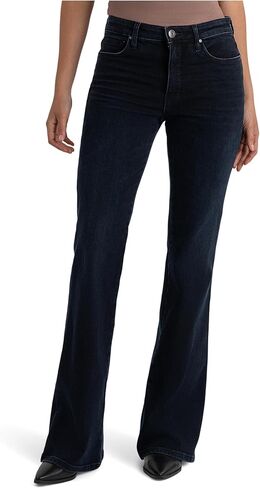 KUT from the Kloth Ana High-Rise Fab Ab Flare-Baby Double Needle All Over in Saudi Arabia