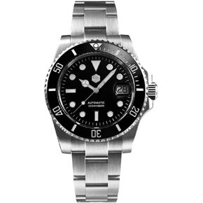 San Martin Men Watch SN0017G-D, 40 mm 20 Bar Diver Watch PT5000 Automatic Mechanical Luxury Diving Waterproof Wrist Watch in Kuwait