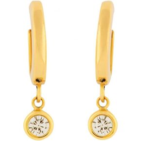 تيني لوكس | أقراط مضادة للحساسية | أقراط دائرية من التيتانيوم على السطح | لمسة نهائية فضية صغيرة 0.5 بوصة | أقراط دائرية من الفضة التيتانيوم | حلقات فضية للنساء، آذان حساسة، مجموعة أقراط نسائية عصرية in Kuwait