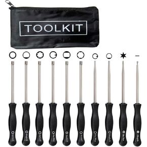 Carburetor Adjustment Tool Kit 10 Pcs Screwdrivers for Common 2 Cycle Small Engine STIHL Poulan Husqvarna MTD Ryobi Homelite Trimmer Weed Eater Chainsaw Carb Tune up Adjusting Tool in Kuwait