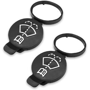 2PCS Washer Fluid Cap Windshield Wiper Washer Fluid Reservoir Tank Bottle Cap Fit for GMC Chevrolet Cadillac Buick Replace# 12767700, 13227300 in Kuwait