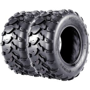 إطارات 19X7.00-8 ATV، 4PR، مجموعة من 2 إطارات ATV رملية للطرق الوعرة لجميع الحالات، بدون أنبوب in Kuwait