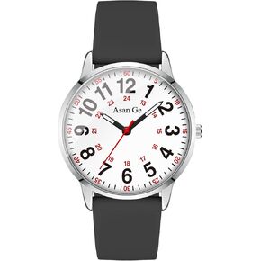 Asan Ge Watches for Women, Fashion 3ATM Waterproof Minimalist Lightweight Easy-to-Read Analog Silicone Watch Suitable for Daily Work, Leisure, Outdoors in Kuwait