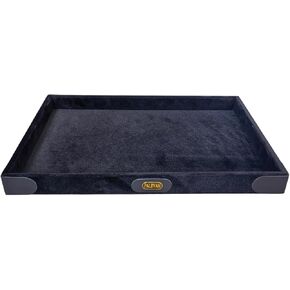 Yellow Linen Jewelry Display Tray Flat Showcase Tray Linen Jewelry Organizer Jewelries Storage Case Nightstand Dresser Desktop Storage Organizer Catchall Tray Desk Stuff Organizer in Saudi Arabia