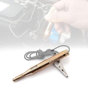 قلم اختبار دائرة السيارات 12 فولت - ضوء اختبار الجهد LED مع مشبك للسيارة والدراجات النارية والقارب والمقطورة in Kuwait