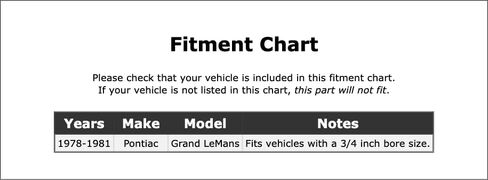 Rear Drum Brake Wheel Cylinder Kit Compatible With Pontiac Grand LeMans 1981 1980 1979 1978 P-4600236 in Saudi Arabia