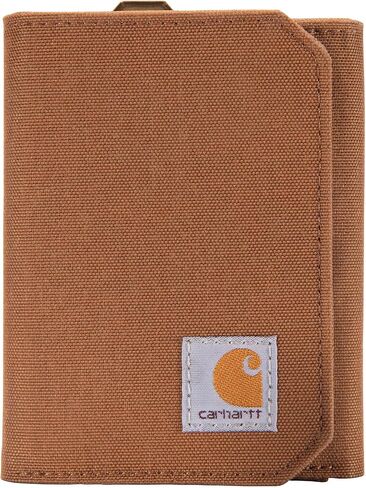 محافظ Carhartt الرجالية 700D المصنوعة من النايلون، مع خاصية حجب RFID مع خيارات ثلاثية وجيب أمامي in Saudi Arabia