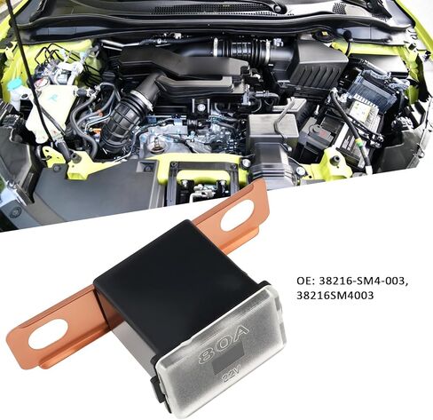 2Pcs Car Engine Fusible Link 32V 80A Fuse 38216-SM4-003 Compatible with Honda Accord Civic HRV CRX Jazz, 38216SM4003 in Kuwait