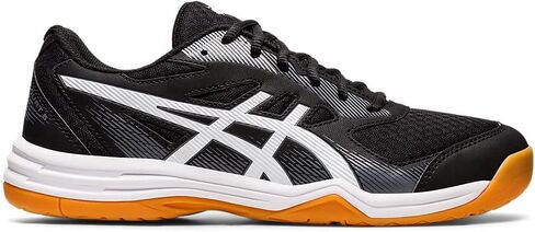 ASICS Men's Upcourt 5 Indoor Sport Shoe, 10.5, Peacoat/Shocking Orange in Saudi Arabia