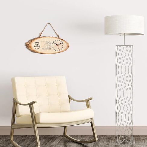 هدايا عيد الميلاد الخمسين من BeauGift للرجال، أنت ديكورات ساعة خشبية عتيقة للرجال، أفكار هدايا عيد ميلاد سعيد الخمسين للزوج العم الأخ الجد in Kuwait