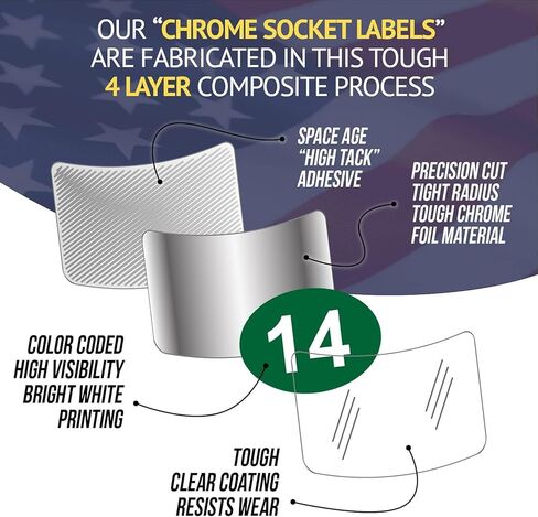 New Shop Owners LOT - The Ultimate Organizer Deal - 2000 Tool Labels for The Entire Shop - Complete Your Tools, Tool Boxes, Breaker Panel, Power Tools and Garage in Kuwait