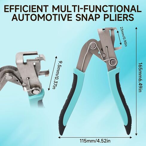 4pack Car Clip Pliers/Disassembly Tools,Efficient Multi-Functional Automotive Snap Ring Pliers,Electrical Disconnect Pliers for Cars,Connector Separator Tool and Fuel line disconnect tool in Saudi Arabia