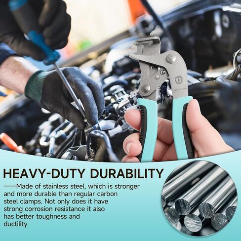 4pack Car Clip Pliers/Disassembly Tools,Efficient Multi-Functional Automotive Snap Ring Pliers,Electrical Disconnect Pliers for Cars,Connector Separator Tool and Fuel line disconnect tool in Saudi Arabia