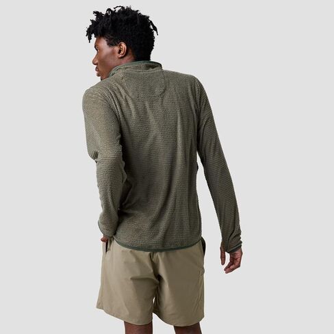 باك كانتري، هايلاينر PrimaLoft Air-Perm Fleece 1/4-Zip - للرجال in Kuwait