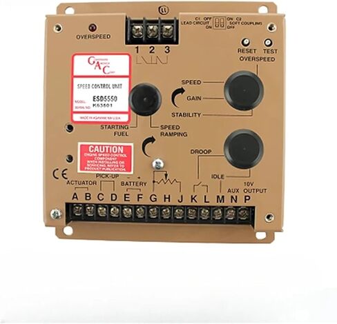 ESD5550E Engine Speed Control Unit Governor Controller generator set spare parts in Saudi Arabia