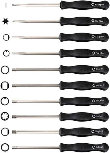 Carburetor Adjustment Tool Kit 10 Pcs Screwdrivers for Common 2 Cycle Small Engine STIHL Poulan Husqvarna MTD Ryobi Homelite Trimmer Weed Eater Chainsaw Carb Tune up Adjusting Tool in Kuwait