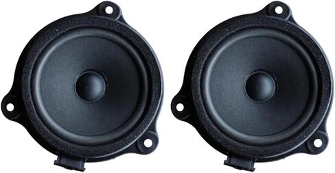 Front Door Midrange Speaker Compatible with Audi A6 A5 A4L A6L 2005-2011 Car Audio Upgrade Subwoofer and Tweeter Stereo Sound Full Suit(Front Door bass) in Kuwait