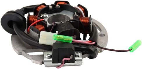 ملف الجزء الثابت للمولد المغناطيسي يناسب Polaris Predator 50 90 2003-2006 Scrambler 50 90 2001-2003 Sportsman 90 2001-2006 ETON 50 90 Repl.#0450522 0450523 0450998 0451000 in Kuwait