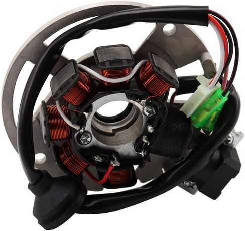 ملف الجزء الثابت للمولد المغناطيسي يناسب Polaris Predator 50 90 2003-2006 Scrambler 50 90 2001-2003 Sportsman 90 2001-2006 ETON 50 90 Repl.#0450522 0450523 0450998 0451000 in Kuwait