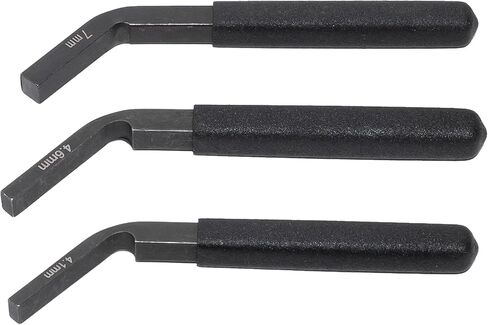 3 قطعة مجموعة أدوات تعديل فرامل المحرك مع مقاييس 4.1 مللي متر/4.6 مللي متر/7.0 مللي متر لمحركات ديترويت ديزل DD13 DD15 in Kuwait