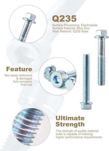 ATV 260 PCS Body Work Bolt Set Compatible with SPORTSMAN 110 300 450 570, Sportsman Touring / X2 500 1000 850, SPORTSMAN XP 1000 850 550, SPORTSMAN ACE 325 570 Body Screw Kits Fastener Set in Kuwait