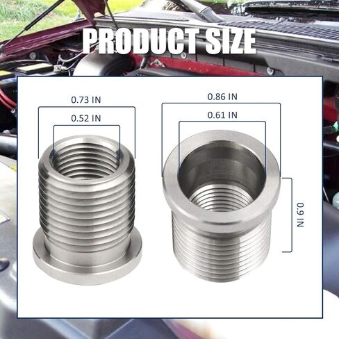 XUNCHY 2Pcs CAL389-100 14mm Replacement Spark Plug Port Insert Tool Fit for Ford Triton 4.6 L 5.4 L and 6.8 V 38900 Motor Two Valve Engines 1996-2003 in Saudi Arabia