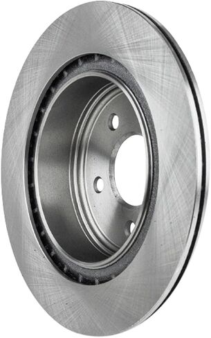 Replacement Rear Brake Disc and Pad Kit compatible with Nissan 350Z 2009 (3.5L V6) Standard Brakes in Saudi Arabia