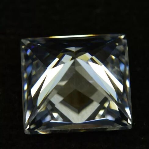 5x5MM Lab Created Diamond Princess Cut with GIE Certified IF Clarity CVD – D Color, IF Clarity – Loose Stone for Engagement Rings, Pendants & Fine Custom Jewelry Making in Saudi Arabia