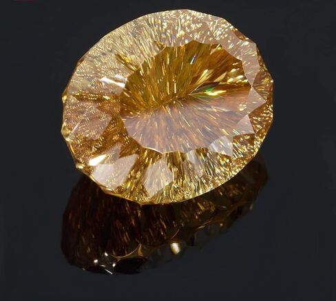 Loose Moissanite 30 Carat, Champagne Color Diamond, VVS1 Clarity, Oval Angel Cut Brilliant Gemstone for Making Engagement/Wedding/Ring/Jewelry/Pendant/Necklaces Handmade in Saudi Arabia