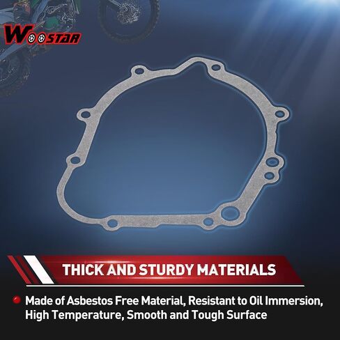 WOOSTAR Engine Stator Cover Gasket Replacement for Suzuki GSX-R600Z 2001-2003 GSX-R1000 2001-2004 GSXR600 GSX-R600 GSXR750 GSXR1000 2001-2005 GSX-R750 OEM 31401-35F00 in Saudi Arabia