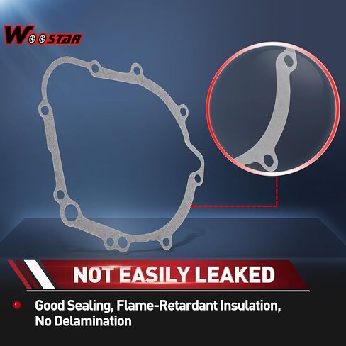 WOOSTAR Engine Stator Cover Gasket Replacement for Suzuki GSX-R600Z 2001-2003 GSX-R1000 2001-2004 GSXR600 GSX-R600 GSXR750 GSXR1000 2001-2005 GSX-R750 OEM 31401-35F00 in Saudi Arabia