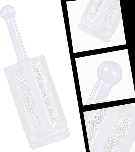 40 Pcs Disposable Paints Strainer, HVLP Filter Paint Gravity Spray Filter, Universal Gravity Feed Paints Strainers Fine Mesh Filters for Sprayer, Automotive Paint, Resin, Coatings (White) in Saudi Arabia