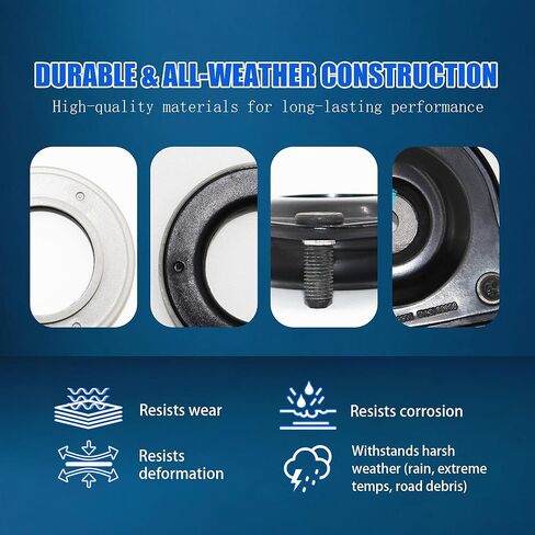 2PCS Front Suspension Strut Mount Kit Compatible with Dodge Caliber Jeep Compass Patriot Replace# 907994 SM5601 12935494 05085461AB in Kuwait