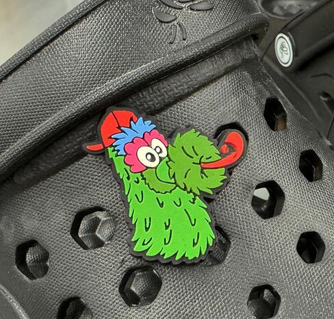 Philly Phanatic Cute Shoe Charms for Clog Shoes Decorations and Wristband Bracelet for Kids & Girls Gifts in Saudi Arabia