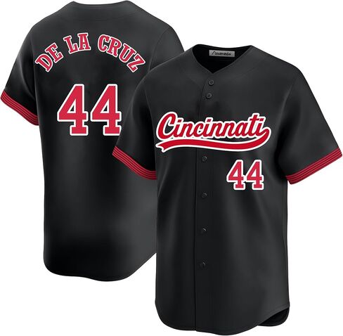 Custom Mens/Women/Youth Cincinnati Baseball Stitched T-Shirt for Sports Fan in Saudi Arabia