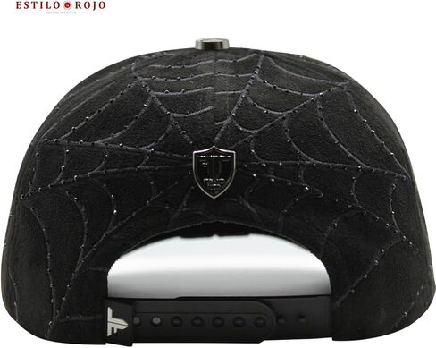 FT154 Spider - Hats - Gorra - Original - Sombrero - Snapback - Adjustable Fit - Embossed Cotton Design - Spider Emblem – Black in Saudi Arabia