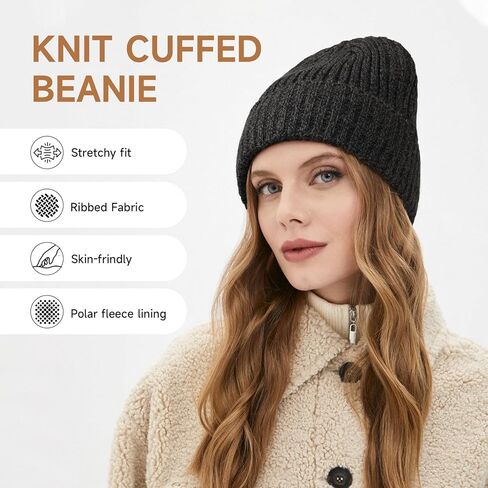 Braventure Winter Gloves Beanie Set: Men Women Warm Waterproof Touchscreen Ski Glove & Thermal Knit Hat for Skiing Running in Saudi Arabia